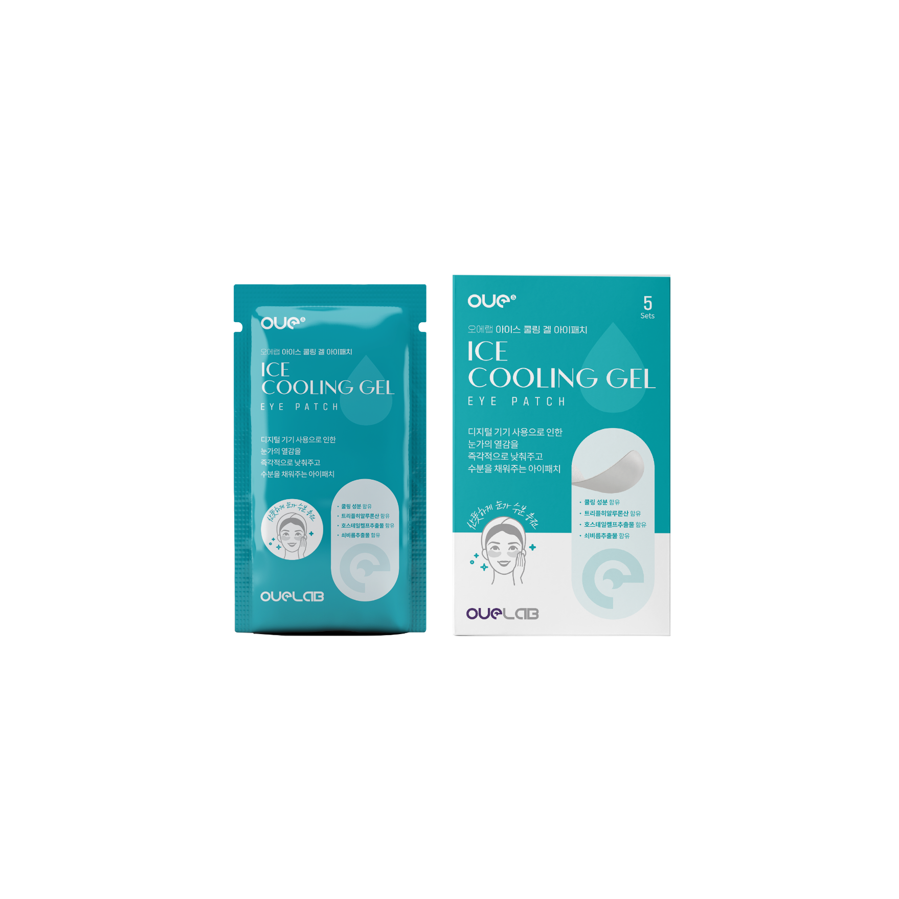 오에랩 아이스 쿨링 겔 아이패치